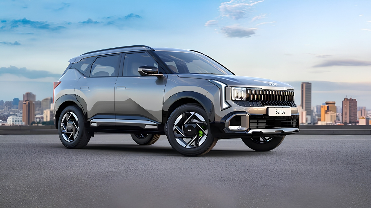 Gravity Grey Kia Seltos