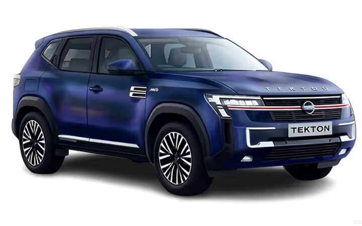 Indigo Blue Nissan Tekton