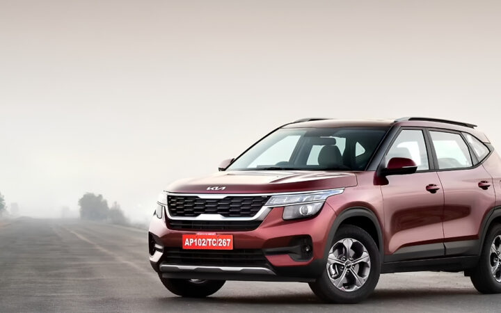 Intense Red Kia Seltos