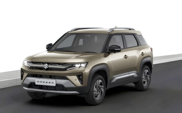 Lustrous Beige Maruti Suzuki Brezza