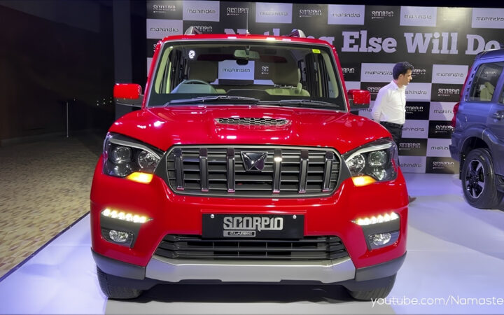 Mahindra Scorpio Classic S11 Red Rage