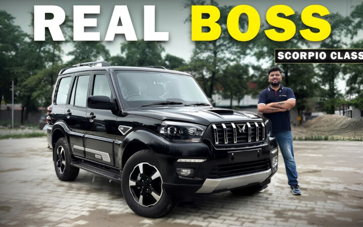 Mahindra Scorpio Classic S11 Stealth Black