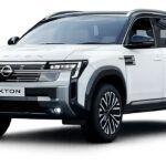 Pearl White Nissan Tekton