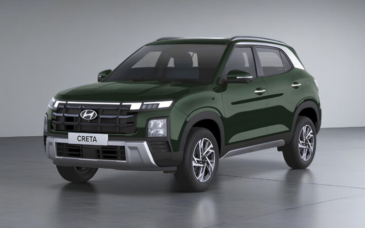 Robust Emerald Pearl Hyundai Creta