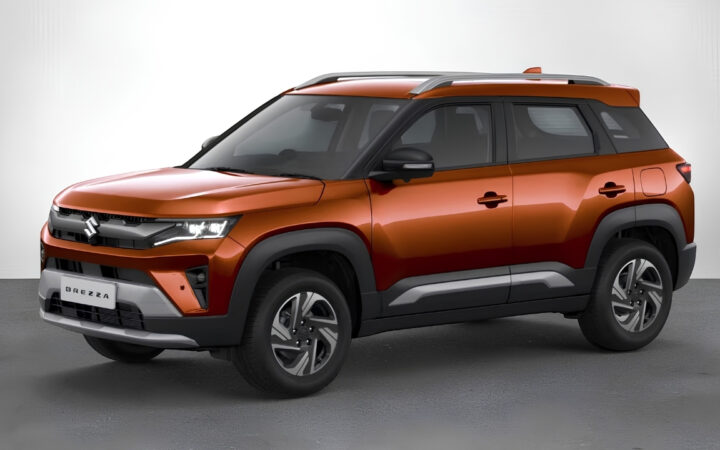 Vivacious Orange Maruti Suzuki Brezza